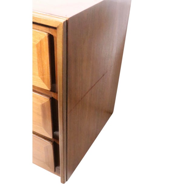 Nine Drawer Mid 20th Century Dresser by American of Martinsville For Sale - Image 11 of 15