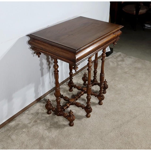 Louis XIV Style Side Table, Late 19th Century For Sale - Image 4 of 18