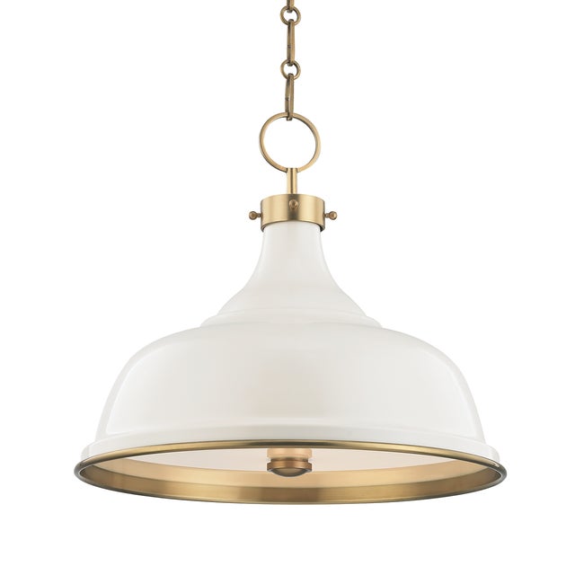 Designed by Mark D. Sikes for Hudson Valley Lighting The Classics Collection Material: Brass 18 W x 18 D x 16 H