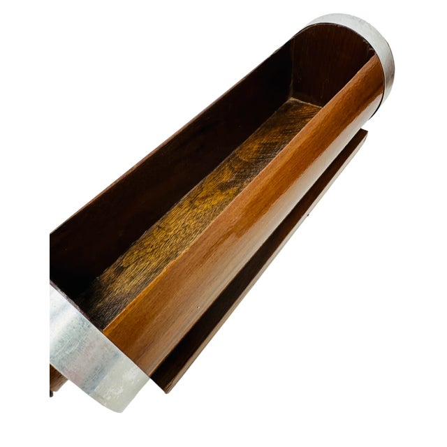 Farmhouse Vintage Tabletop Rolling Pin Planters or Spice Racks - a Pair For Sale - Image 3 of 13