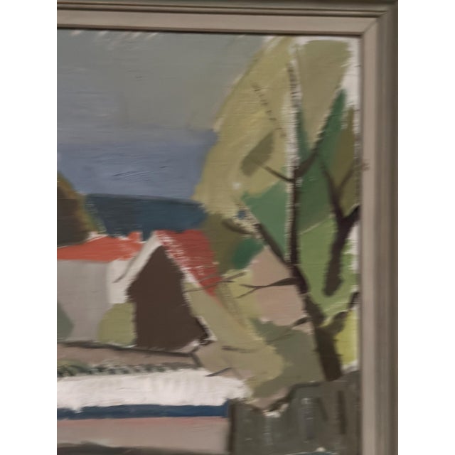 Bengt Eklund, Landscape, 1951, Oil Painting on Canvas, Framed For Sale - Image 15 of 18