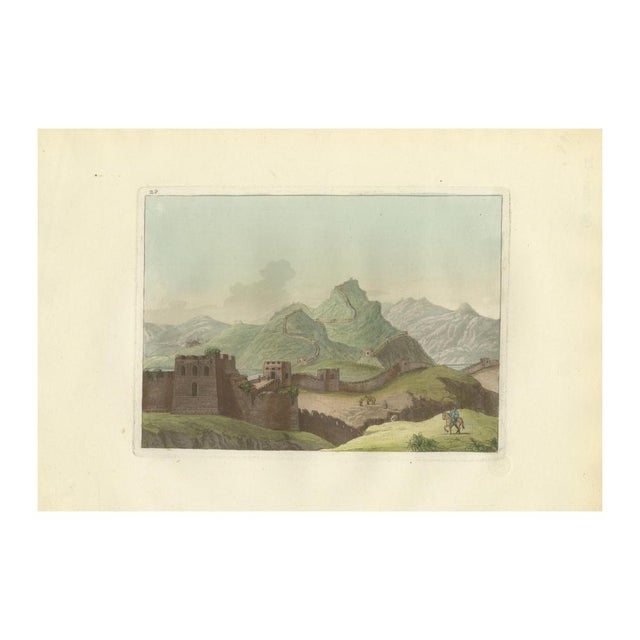Ferrario, Great Wall of China Landscape Costume Series, 1815, Print For Sale - Image 3 of 12