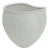 Amorphe Plant Pot in White Slurried Fibre Glass from Gunter Lambert, 2000s For Sale