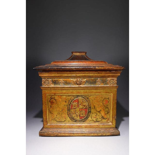 Spanish Renaissance Medical Box, 1550s For Sale - Image 4 of 14