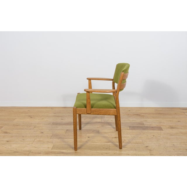 Mid-Century Oak Dining Chairs Model J62 by Poul M. Volther for FDB Mobler, Denmark, 1960s, Set of 4 For Sale - Image 11 of 18