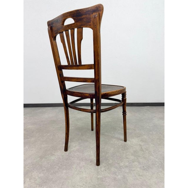 Art Nouveau Bentwood Chairs from Thonet / Mundus, 1920s, Set of 2 For Sale - Image 6 of 10