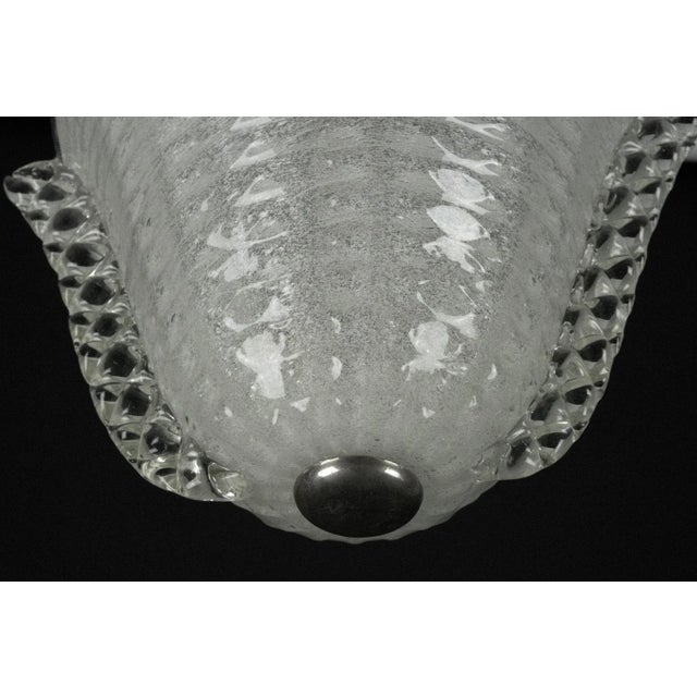 Art Deco Pendant in Pulegoso Murano Glass by Ercole Barovier, 1940s For Sale - Image 12 of 18