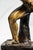 Commanding Vintage Borghese Gladiator Statue Cast Metal Sculpture Statue Marble Base Mid Century Modern Grand Tour Neoclassical For Sale - Image 4 of 15