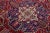 Red Vintage 1960s Heriz Persian Wool Rug With Allover Motif For Sale In New York - Image 6 of 7