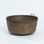 A large copper (72 cm 28.35 inches diameter) container with a welded seam, and handles. Retaining original well-utilized...