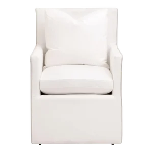 Harmony Arm Chair with Casters, LiveSmart Peyton-Pearl