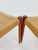 Brown Vintage Danish Teak Model 77 Dining Chair by Niels Otto Møller, 1960s For Sale - Image 8 of 11