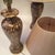1980s Brown Mottled Venetian Glass Lamps - a Pair For Sale In Seattle - Image 6 of 9