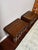 Wood Vintage 1970s Attributed to Lane Staccato Brutalist Side Tables / Nightstands Pair For Sale - Image 7 of 12