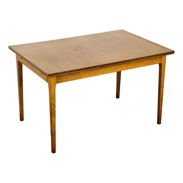 Vintage Scandinavian Teak Dining Table with Extensions, 1960 For Sale