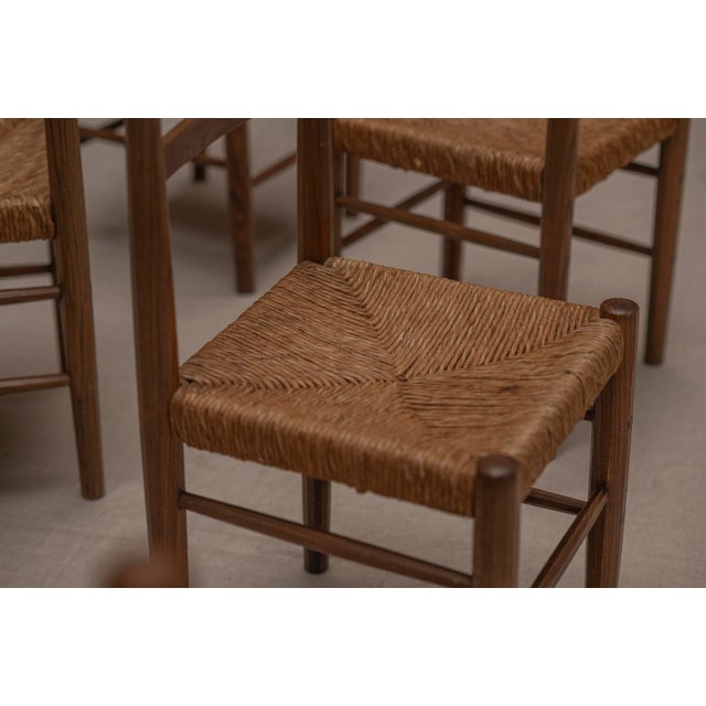 Italian Fruitwood Dining Chairs, 1960s, Set of 6 For Sale - Image 13 of 18