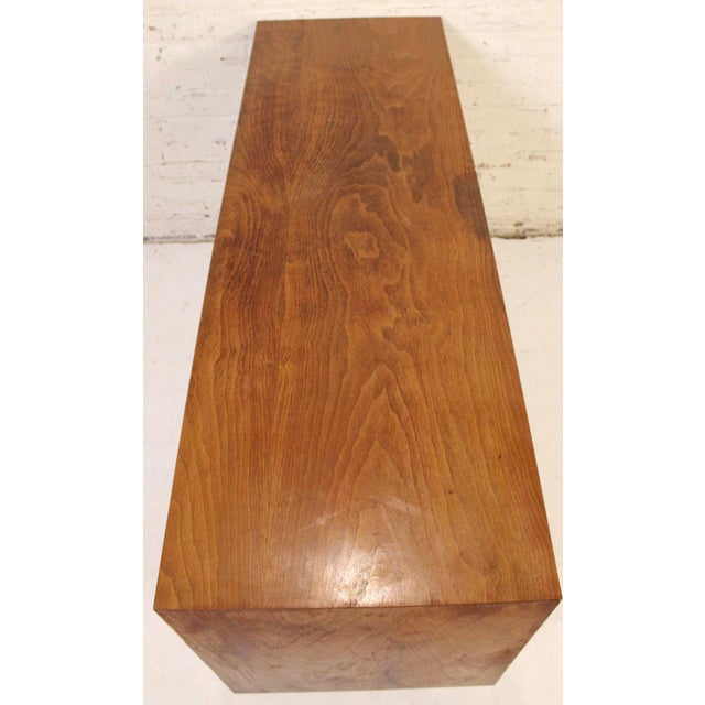 Wood Mid-Century Walnut Dresser Designed by Milo Baughman for Directional Furniture, Attributed For Sale - Image 7 of 15