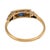 1910s Edwardian Sapphire Diamond 18k Yellow Gold Ring, Size 6 For Sale In Los Angeles - Image 6 of 6