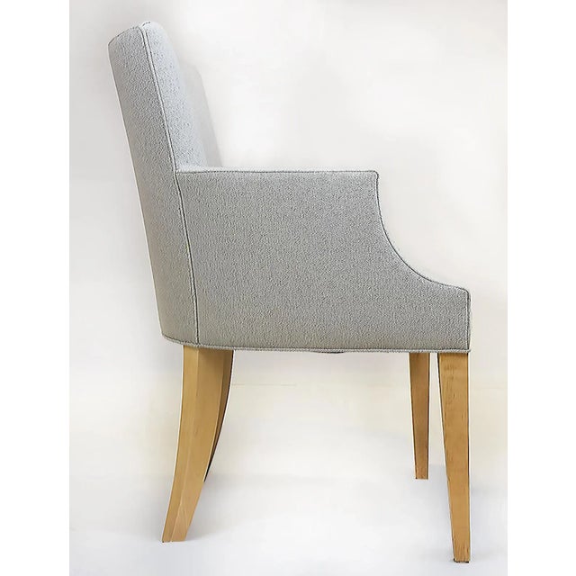 Modern Le Jeune Upholstery Kilani Dining Armchair Showroom Model For Sale - Image 3 of 7