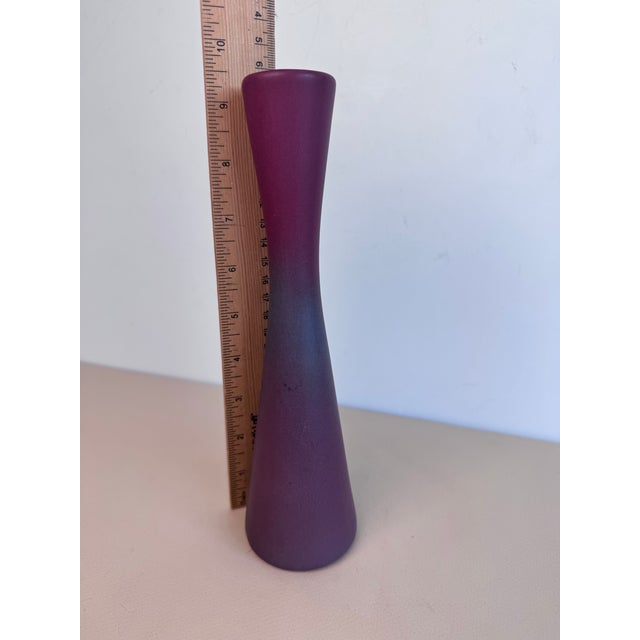 Van Briggle Mulberry Hourglass Vase For Sale In San Francisco - Image 6 of 8