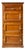 Antique Italian Icebox with Brass Details, 1890s For Sale