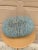 Early 20th Century American Splint Oak Pale Blue Gathering Basket For Sale - Image 11 of 11