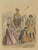 After Henri Félix Emmanuel Philippoteaux, Persian, Kurdish & Circassian Costumes, 1860 For Sale - Image 4 of 9