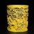 Chinese Vintage Chinese Faux Ivory "Scholars Gathering" Carved Brush Pot - 1750g For Sale - Image 3 of 9