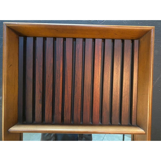 1970s A Pair of Lane Tower Suite Mirrors Designed by Dave Parmalee 1970's For Sale - Image 5 of 12