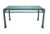 Vintage Verdigris-finished console table makes a sophisticated statement in an entryway, living room, or hallway. Crafted...