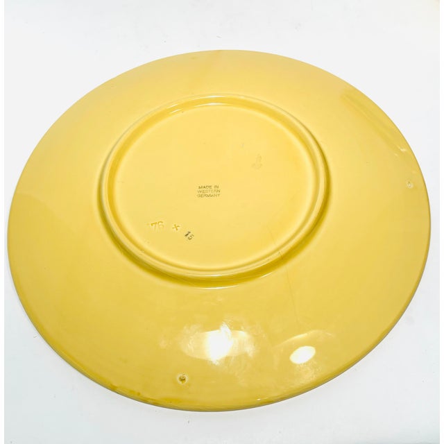 Ceramic Antique German Majolica Hand Painted Group of 16 Pieces. Circa 1920's For Sale - Image 7 of 10