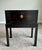 Late 20th Century Late 20th Century Pair of John-Richard Ebonized Storage End Tables With Brass Hardware For Sale - Image 5 of 11