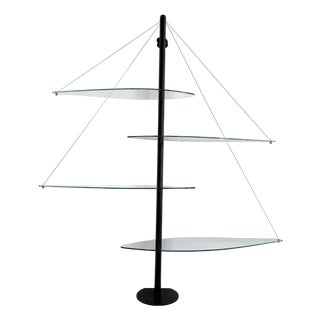 Vintage Italian Fiordiluna Floating Shelf by Tobia Scarpa for Goppion, 1991 For Sale