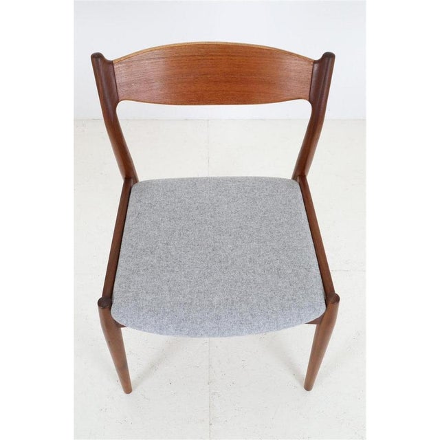 Danish Teak Chair attributed to Ærthøj Jensen & Mølholm, 1960s For Sale - Image 6 of 18