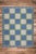 Textile Blue and Green Geometric Design Handmade Modern Kilim Rug 6' X 9' For Sale - Image 7 of 8