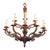 French Style Bronze 18 Light Chandelier by Mariner Model 18430 Royal Heritage For Sale