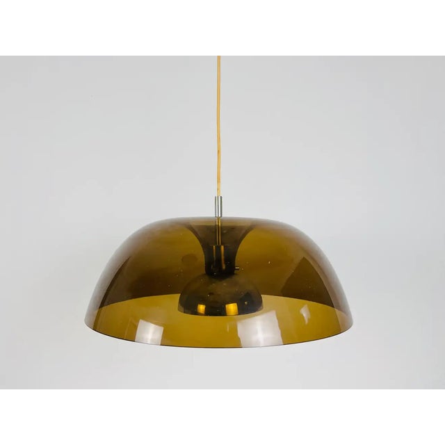 Acrylic Glass Pendant Lamp by Temde, 1970s For Sale - Image 12 of 13