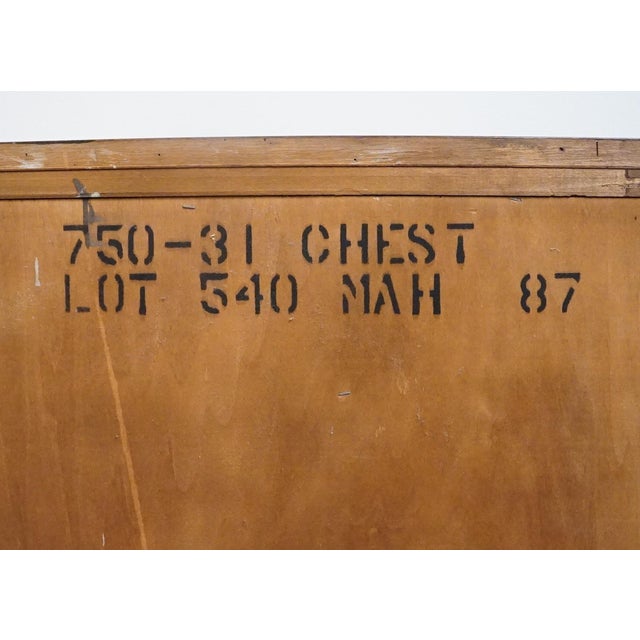 Hickory Furniture Co. American Masterpiece Collection 37" Solid Mahogany Chest of Drawers 750-31 For Sale - Image 13 of 13