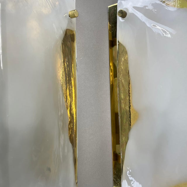 Hollywood Regency Murano Glass Wall Lights from Kalmar Lights, 1960s, Set of 2 For Sale - Image 10 of 18