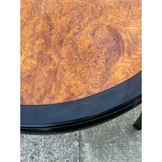 Vintage 1970's Century "Chin Hua" Oval Dining Table For Sale - Image 10 of 16