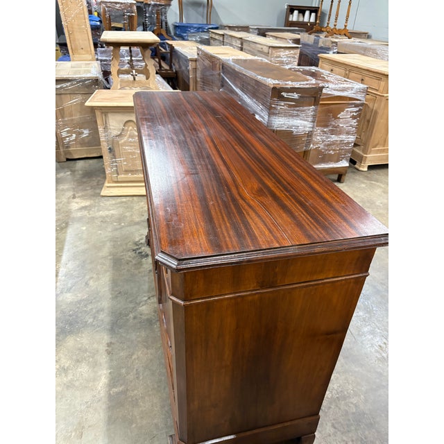 French Buffet Louis Phillipe Style Circa 1860 Walnut Wood From South East of France. For Sale In Atlanta - Image 6 of 6