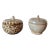 15th Century Thai Sawankhalok and Kalong Ceramic Covered Boxes- A Pair For Sale