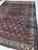 Textile Cotton-Candy Hydrangea with Protective Evil Eye Antique Bibikkibad Rug 8.7 x 11.9 For Sale - Image 7 of 14