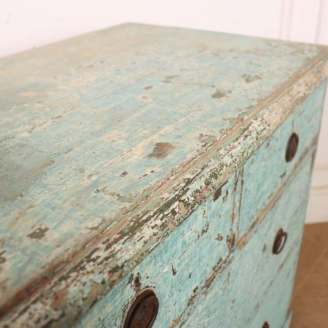 English Painted Chest of Drawers For Sale - Image 10 of 11
