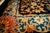 1920s Traditional Navy Floral Knotted Wool Antique Chinese Room Size Carpet Rug For Sale In New York - Image 6 of 9