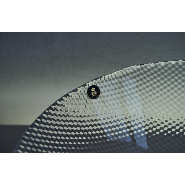 Royal Copenhagen Danish Glass Bowl from Holmegaard, 1980s For Sale - Image 4 of 8