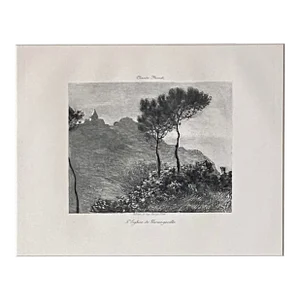 Claude Monet (After) - L’Église De Varengeville Rare Heliogravure (1897)