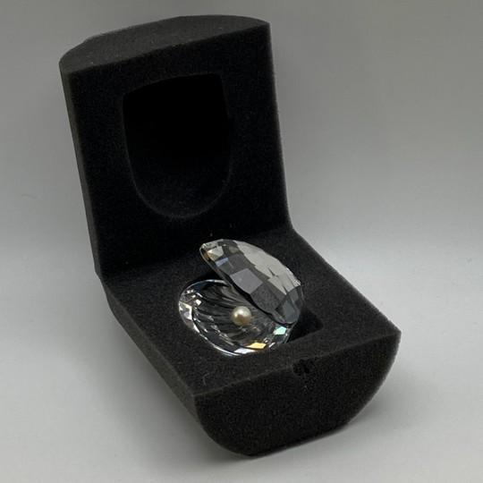 Swarovski Crystal Oyster Shell With Pearl Figurine (#014389 Original Box, Certificate of Authenticity) For Sale - Image 11 of 17