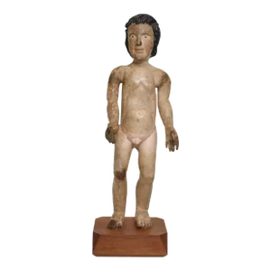 18th/19th Century European Italian Baroque Limewood Santo Altar Figure
