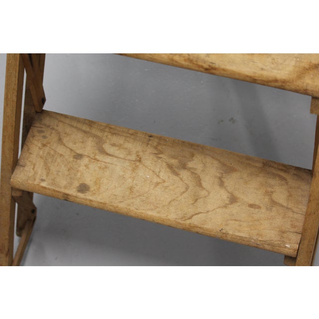Wooden Foldable Ladder, 1950s For Sale - Image 17 of 18